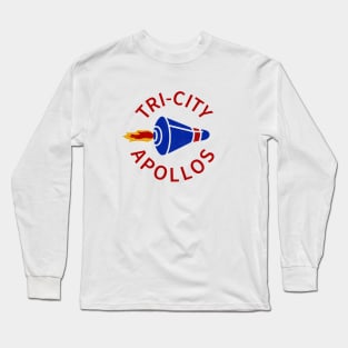 Defunct Tri-City Apollos CFL Football 1969 Long Sleeve T-Shirt